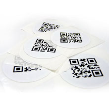 RFID метки круглые с QR-кодом
